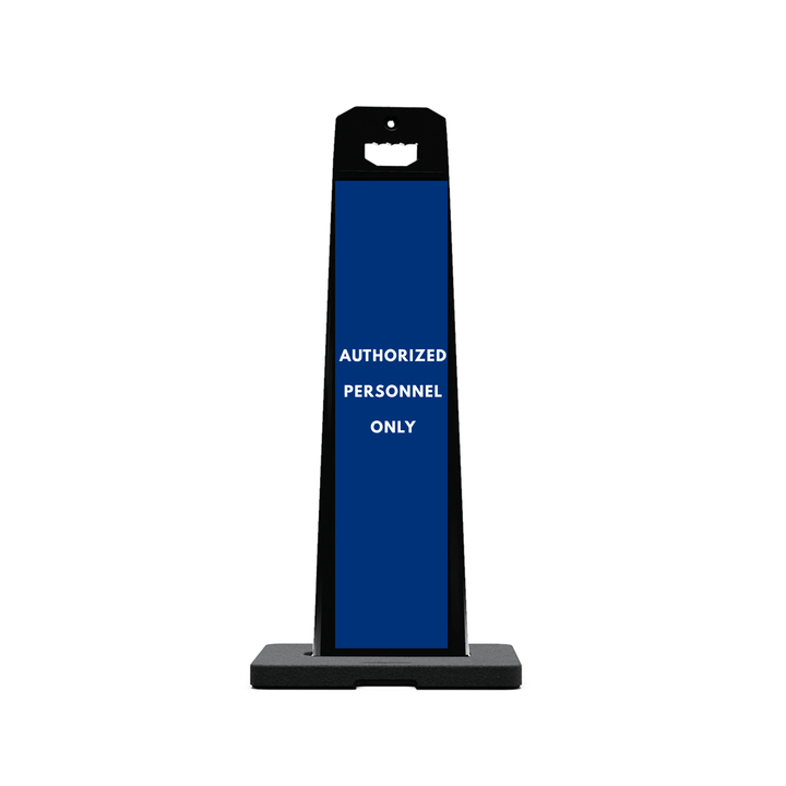 AUTHORIZED PERSONNEL ONLY Plasticade Stacking Sign (SG-302N)