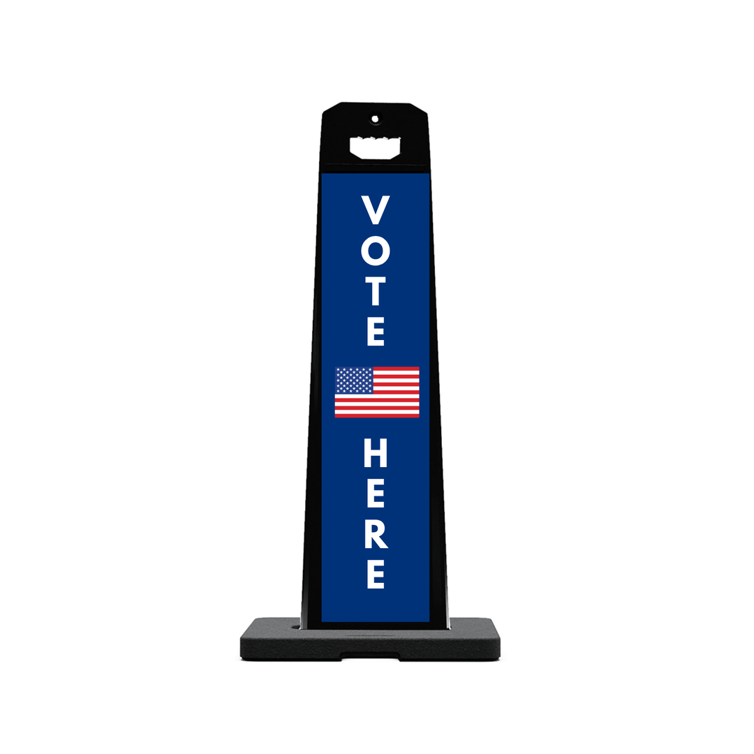 VOTE HERE Plasticade Stacking Sign (SG-201N)