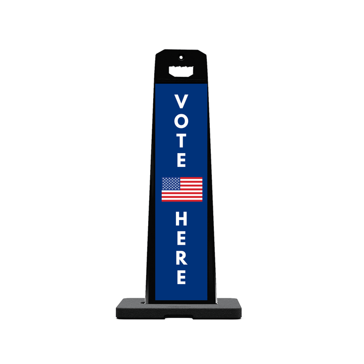 VOTE HERE Plasticade Stacking Sign (SG-201N)