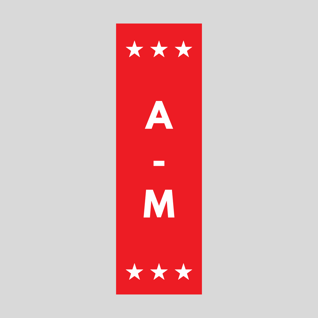 A-M Plasticade Stacking Sign (SG-309N)