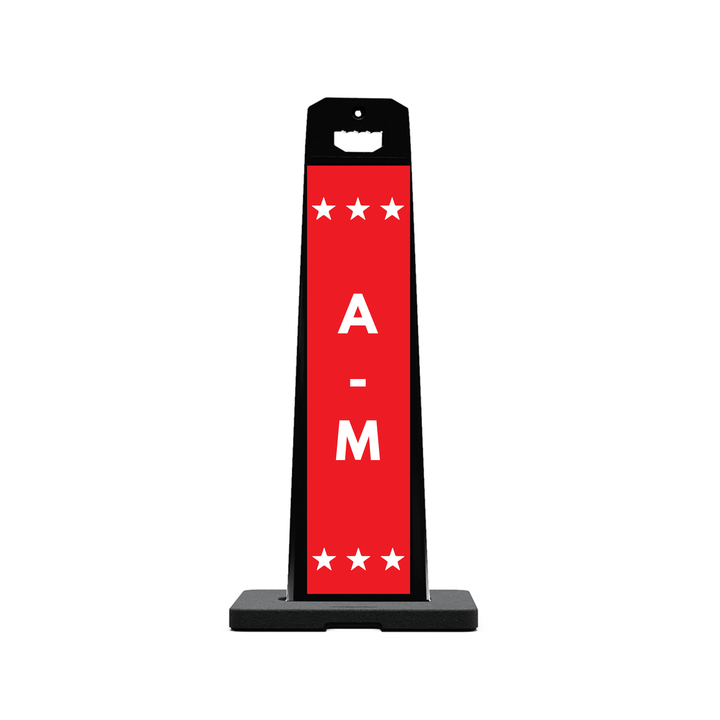A-M Plasticade Stacking Sign (SG-309N)