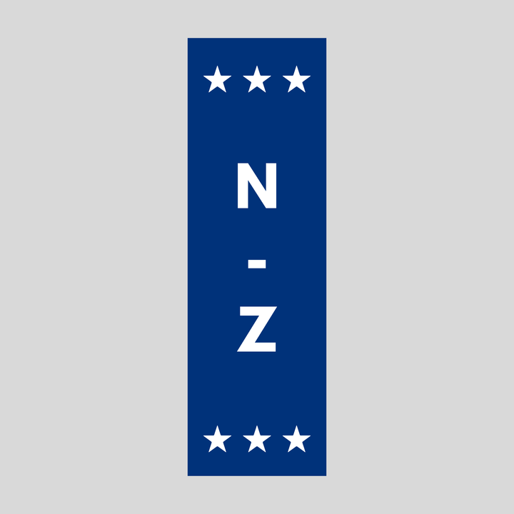 N-Z Plasticade Stacking Sign (SG-310N)
