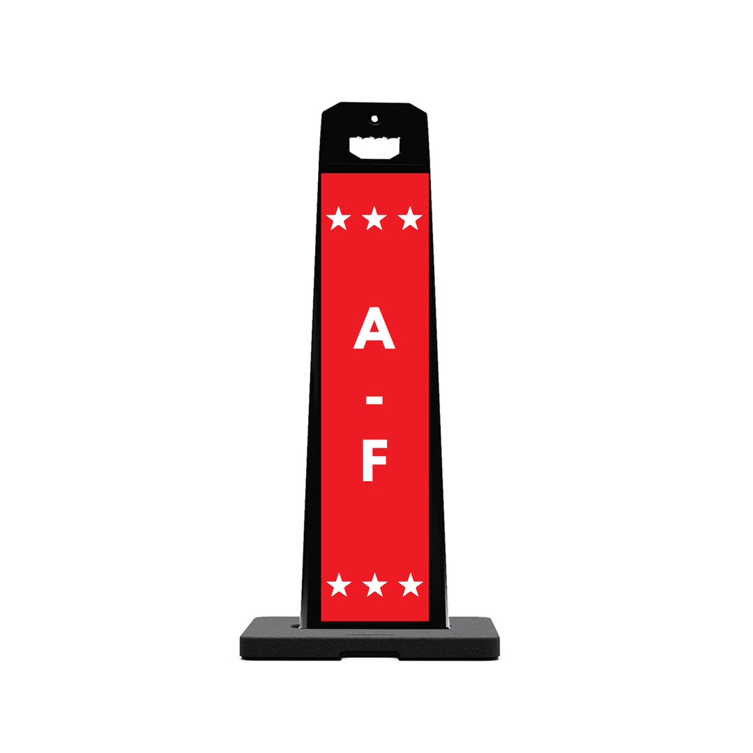 A-F Plasticade Stacking Sign (SG-311N)