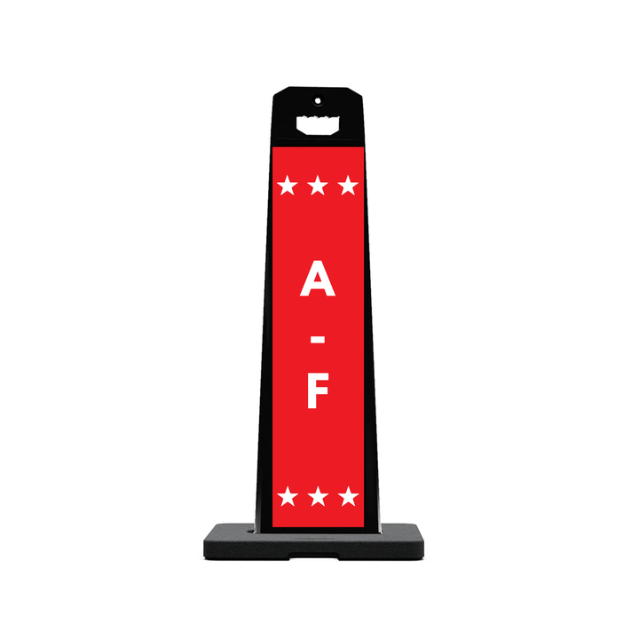 A-F Plasticade Stacking Sign (SG-311N)