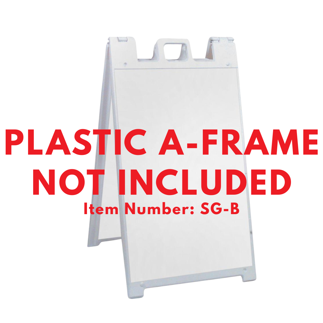 VAN ACCESSIBLE PARKING Large A-Frame Sign (SG-102B)