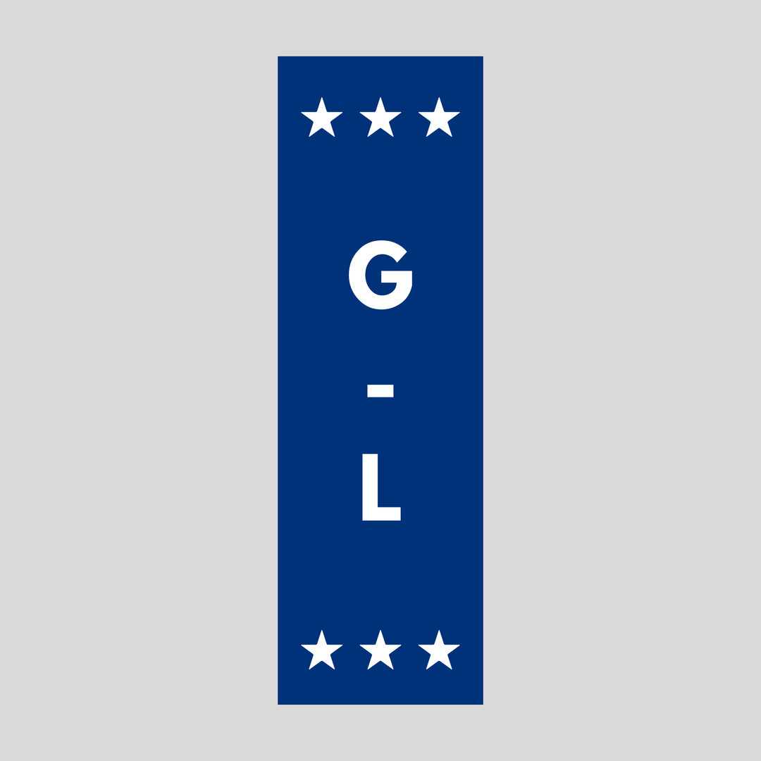 G-L Plasticade Stacking Sign (SG-312N)