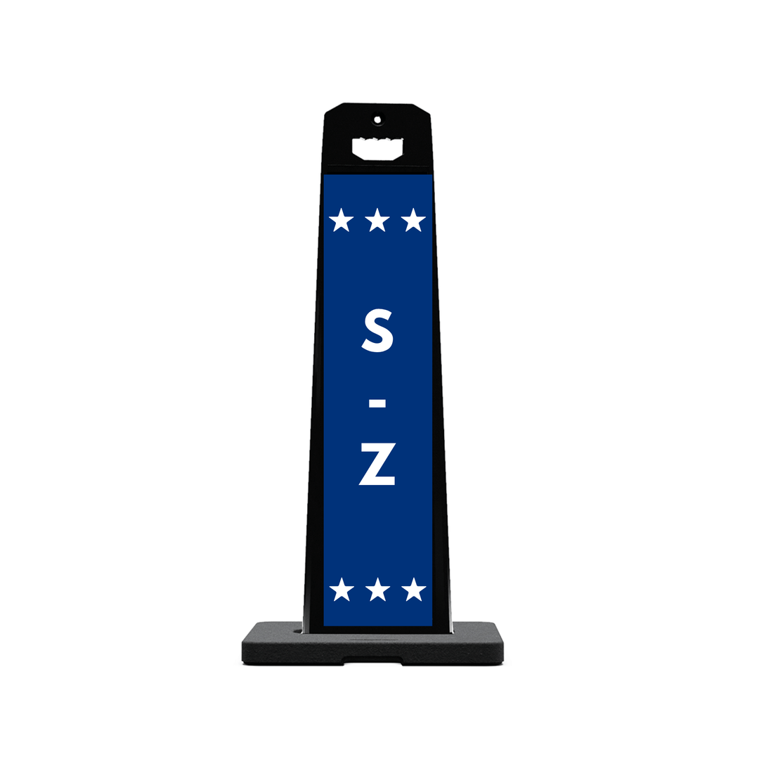 S-Z Plasticade Stacking Sign (SG-314N)
