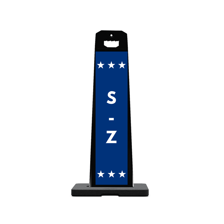 S-Z Plasticade Stacking Sign (SG-314N)