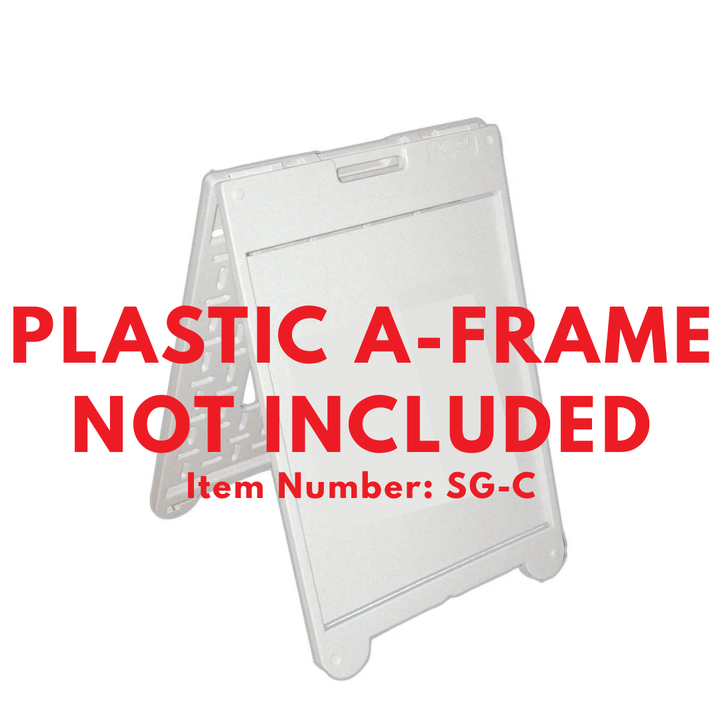 VOTER PARKING Medium A-Frame Sign (SG-104C)