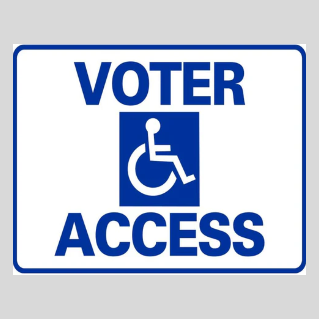 VOTER ACCESS Small A-Frame Sign SG-101D