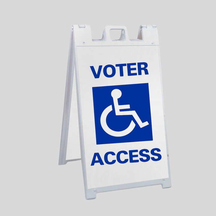 VOTER ACCESS Large A-Frame Sign (SG-101B)