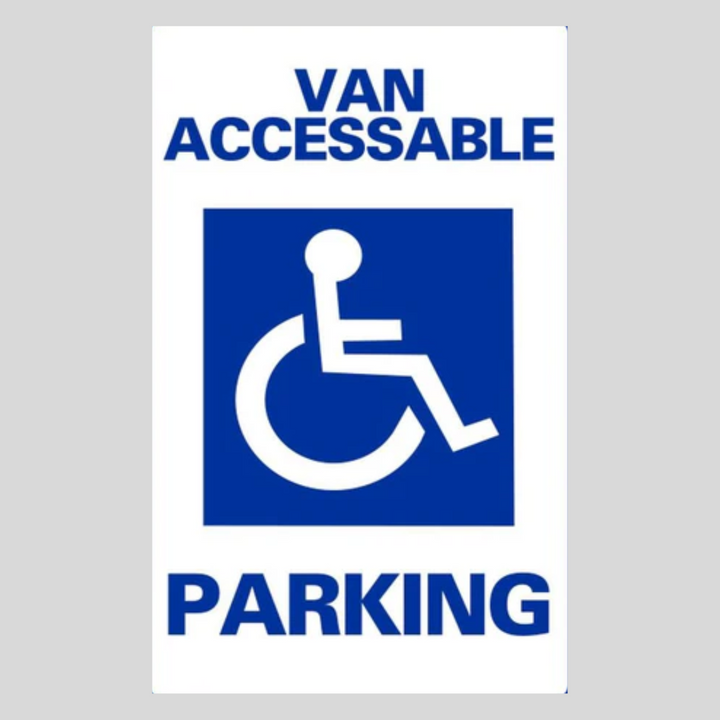 Estacionamiento accesible para camionetas SG-102E