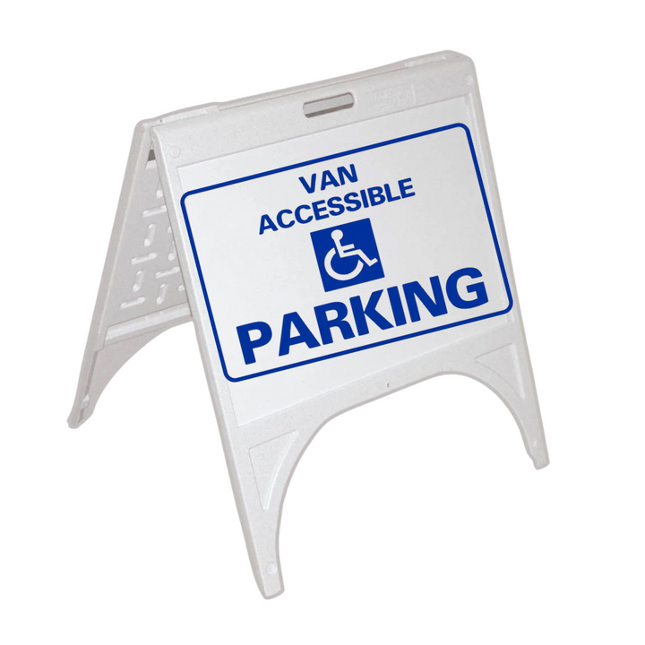 VAN ACCESSIBLE PARKING Small A-Frame Sign (SG-102D)
