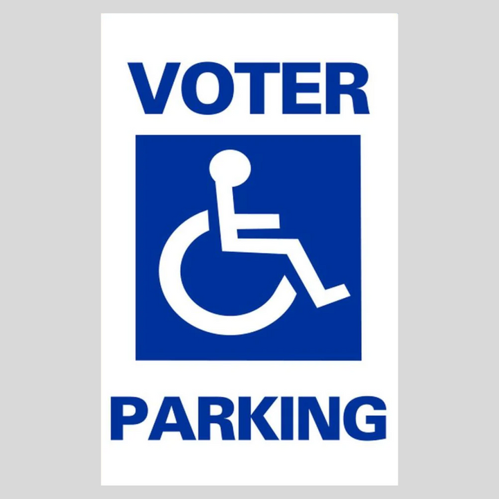 Estacionamiento de votantes SG-104F