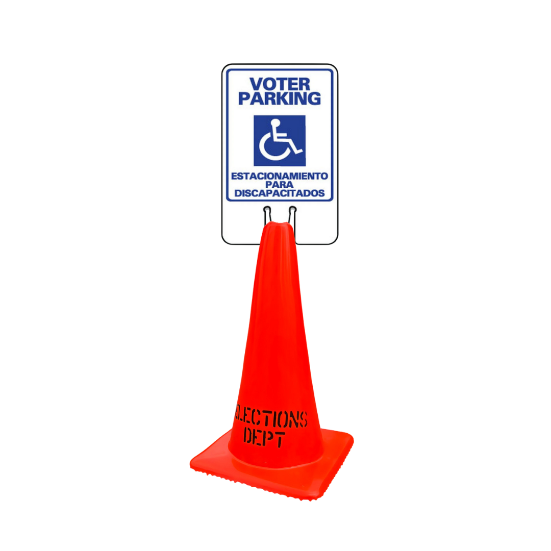 ESTACIONAMIENTO PARA VOTANTES ESTACIONAMIENTO PARA DISCAPACITADOS SG-108I2