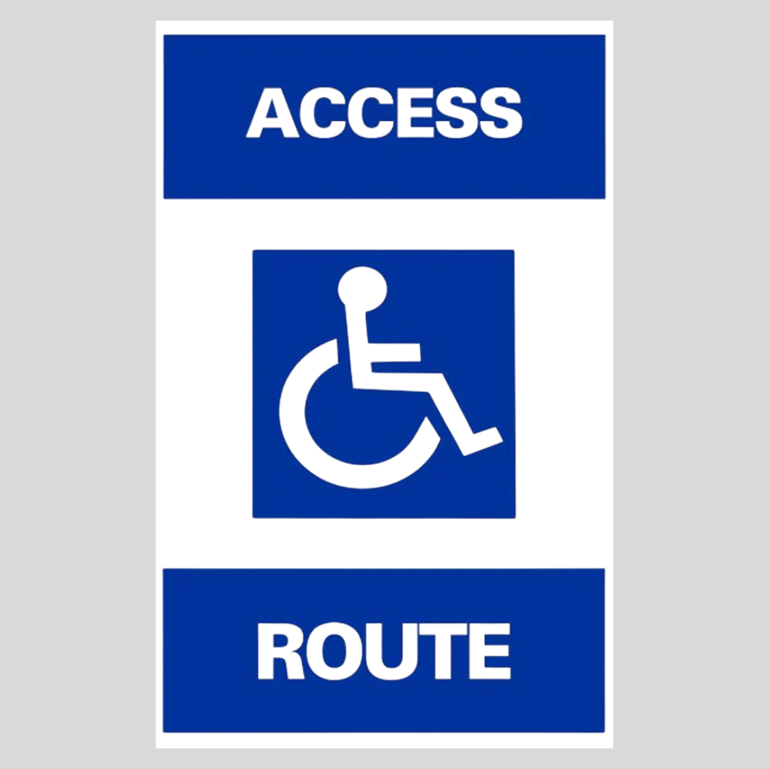 ACCESS ROUTE Medium A-Frame Sign SG-110C