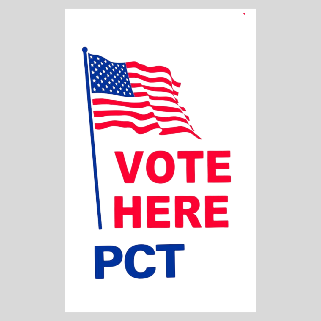 VOTE HERE PCT Metal A-Frame Sign SG-202A