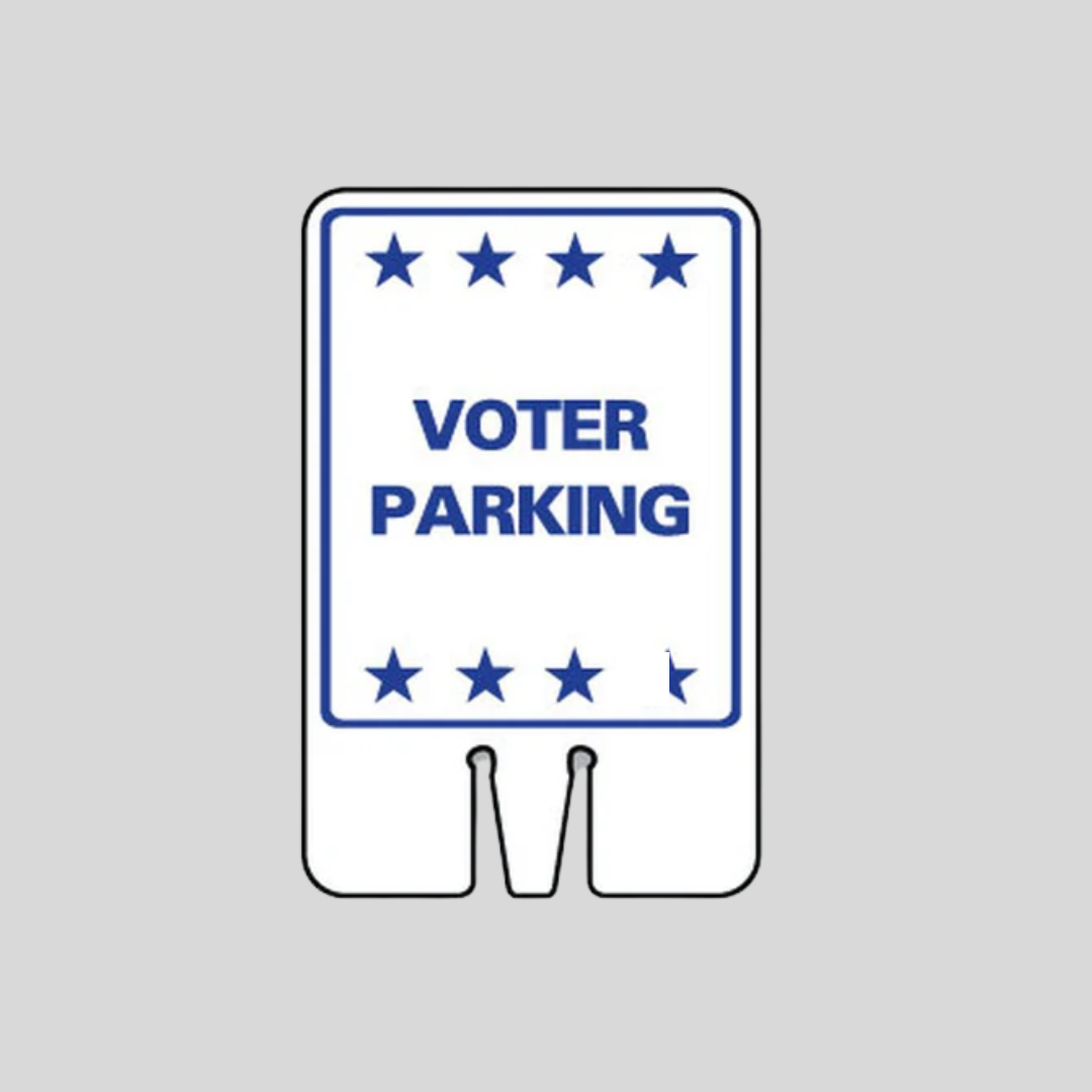 Estacionamiento para votantes SG-208I1