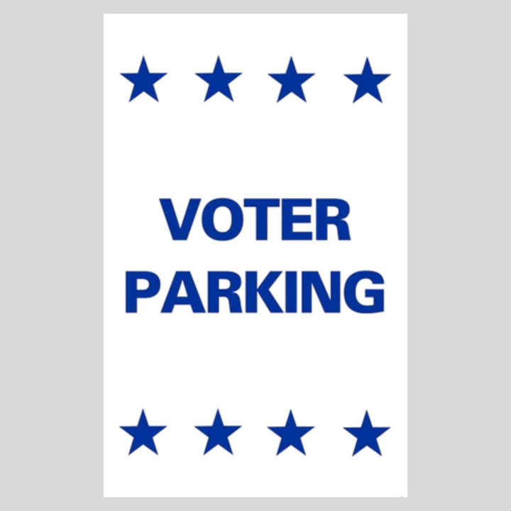 Estacionamiento de votantes SG-208A