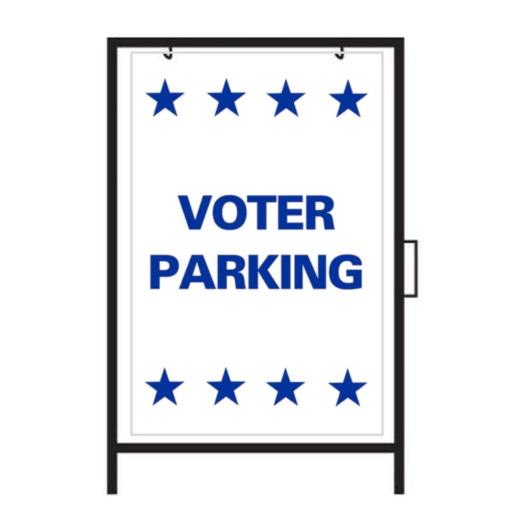 Estacionamiento de votantes SG-208A