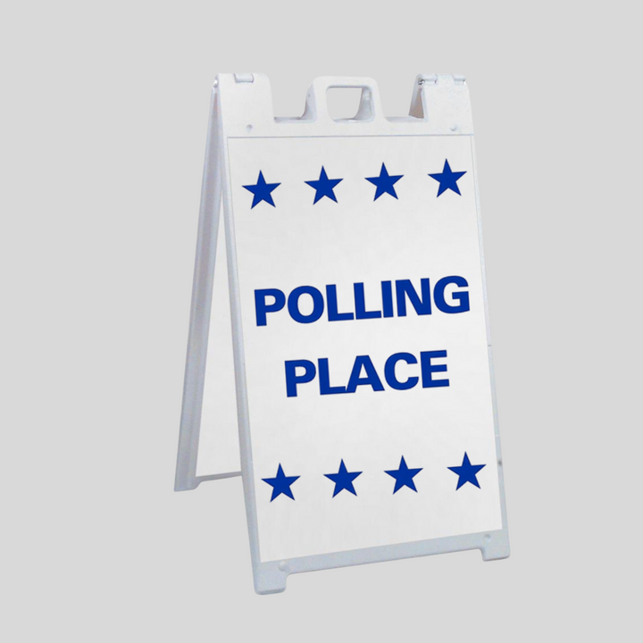 POLLING PLACE Large A-Frame Sign (SG-213B)