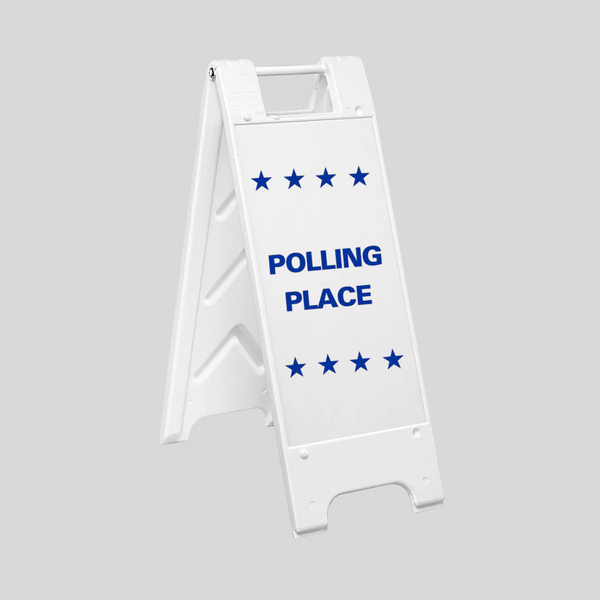 POLLING PLACE Slim Sign SG-213E
