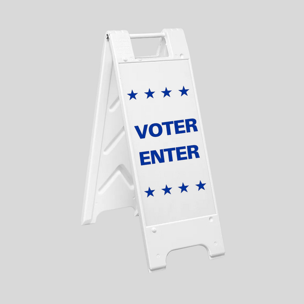 VOTER ENTER Slim Sign SG-215E