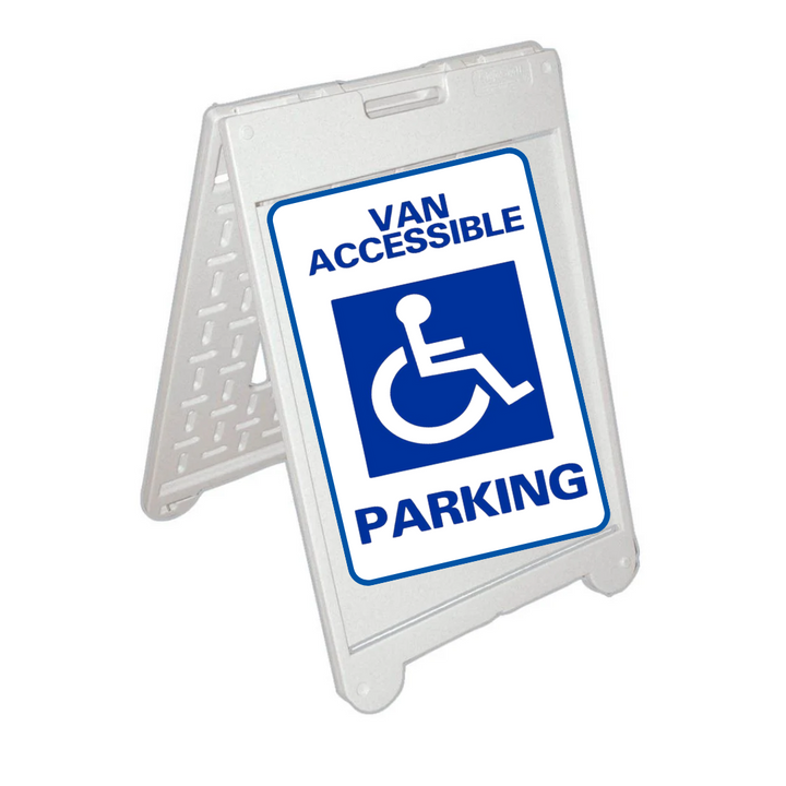 VAN ACCESSIBLE PARKING Medium A-Frame Sign (SG-102C)