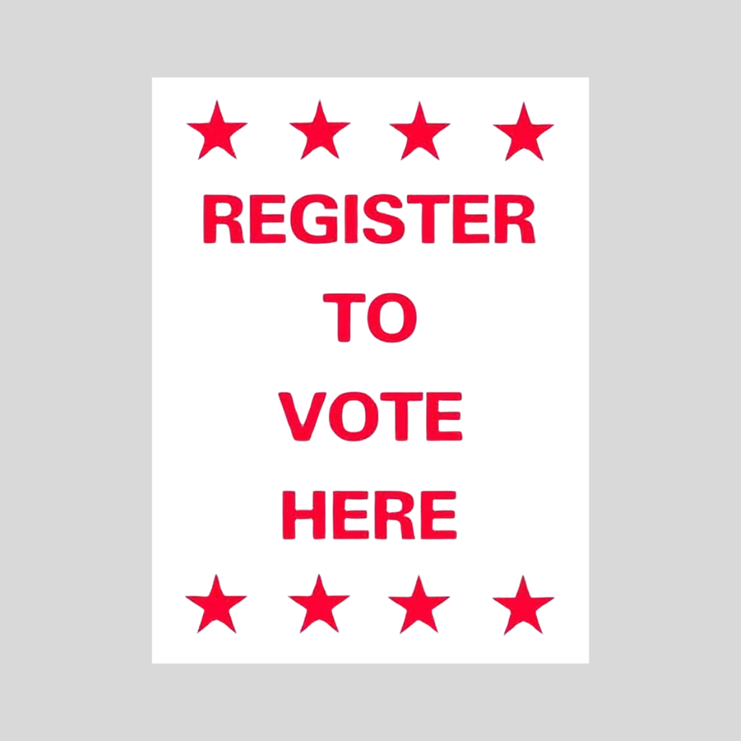 Register to Vote Here SG-211B