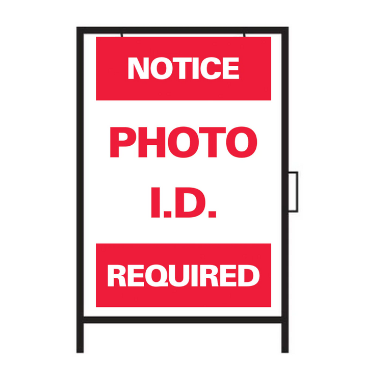 AVISO FOTO ID. REQUERIDO SG-301A
