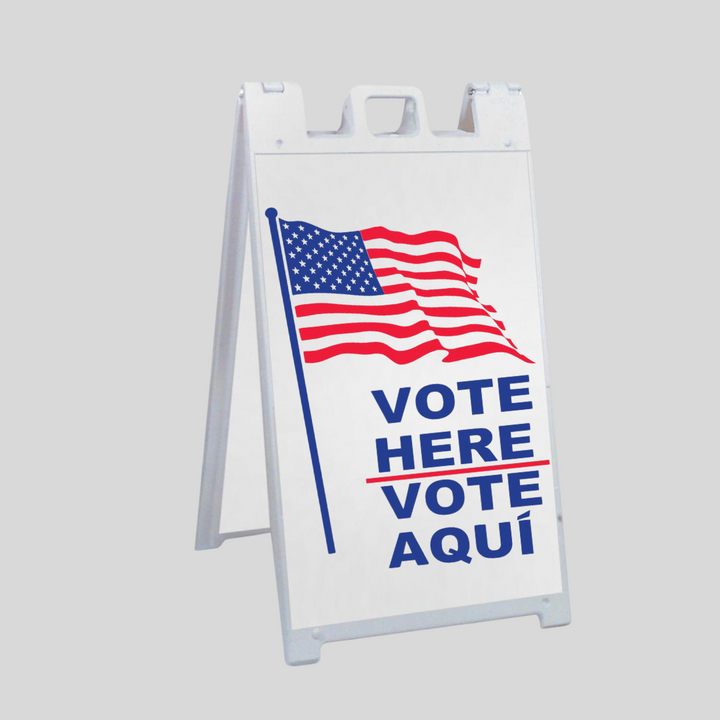 Vote Aquí-Vote Aqui Bandera Americana SG-203B