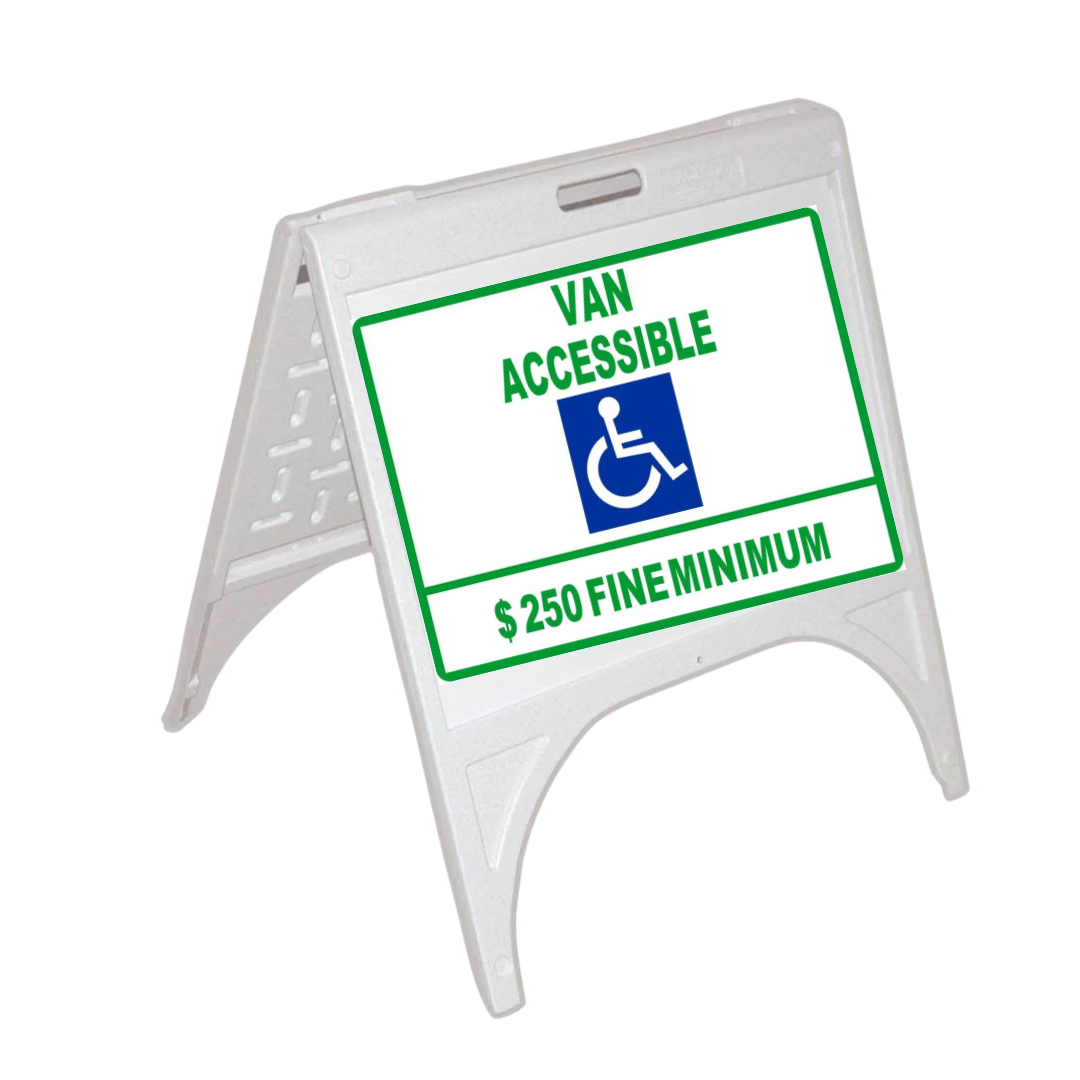 Van Accesible $ 250 Multa Mínimo SG-105D