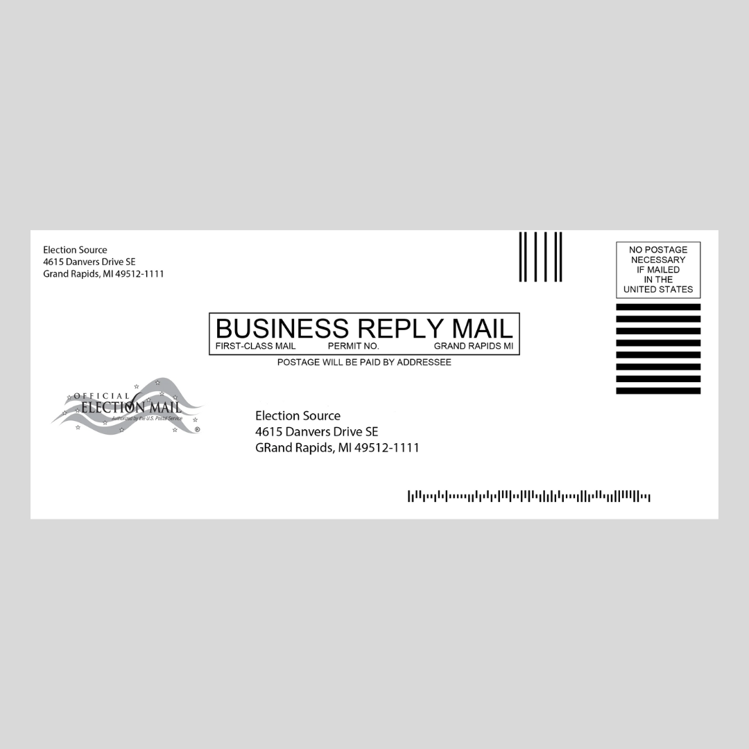 Absentee Voter Application Return Envelope FM-325