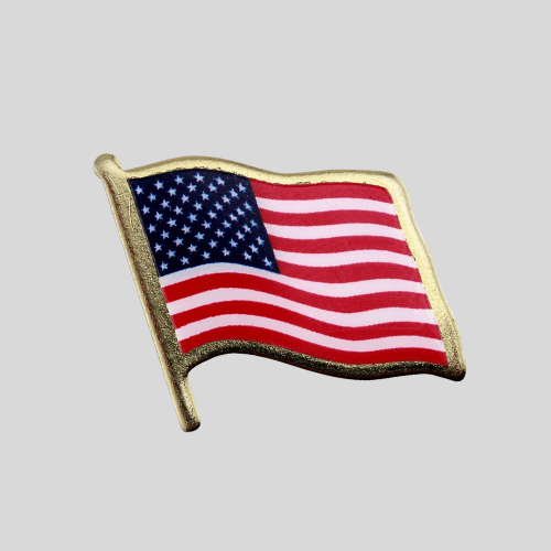 Pin de la bandera americana
