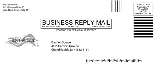 Absentee Voter Application Return Envelope