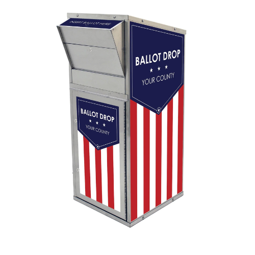 Ballot Drop with Collection Container (BA-710)