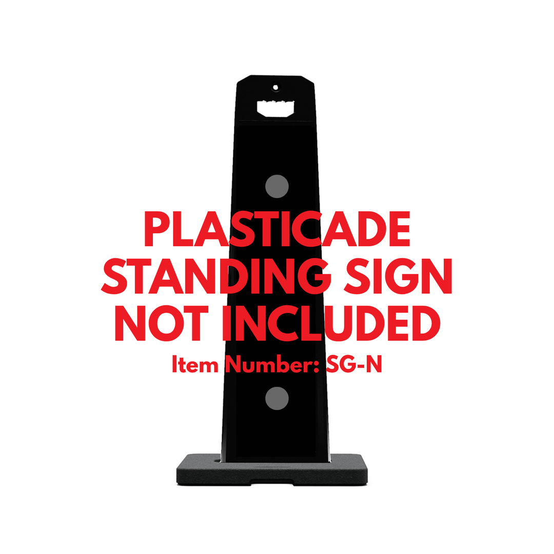 A-M Plasticade Stacking Sign (SG-309N)