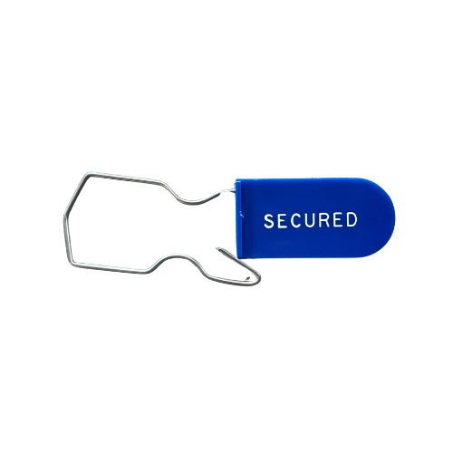 Blue Wire Hasp Padlock Seal (SE-36B)