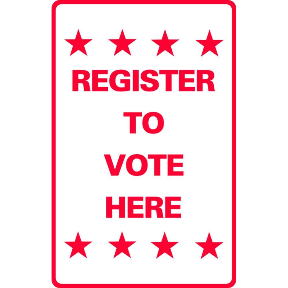 Register to Vote Here SG-211H2
