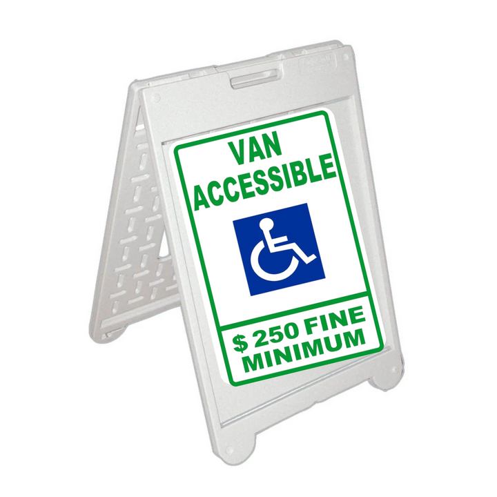 Van accesible $ 250 de multa mínima SG-105C