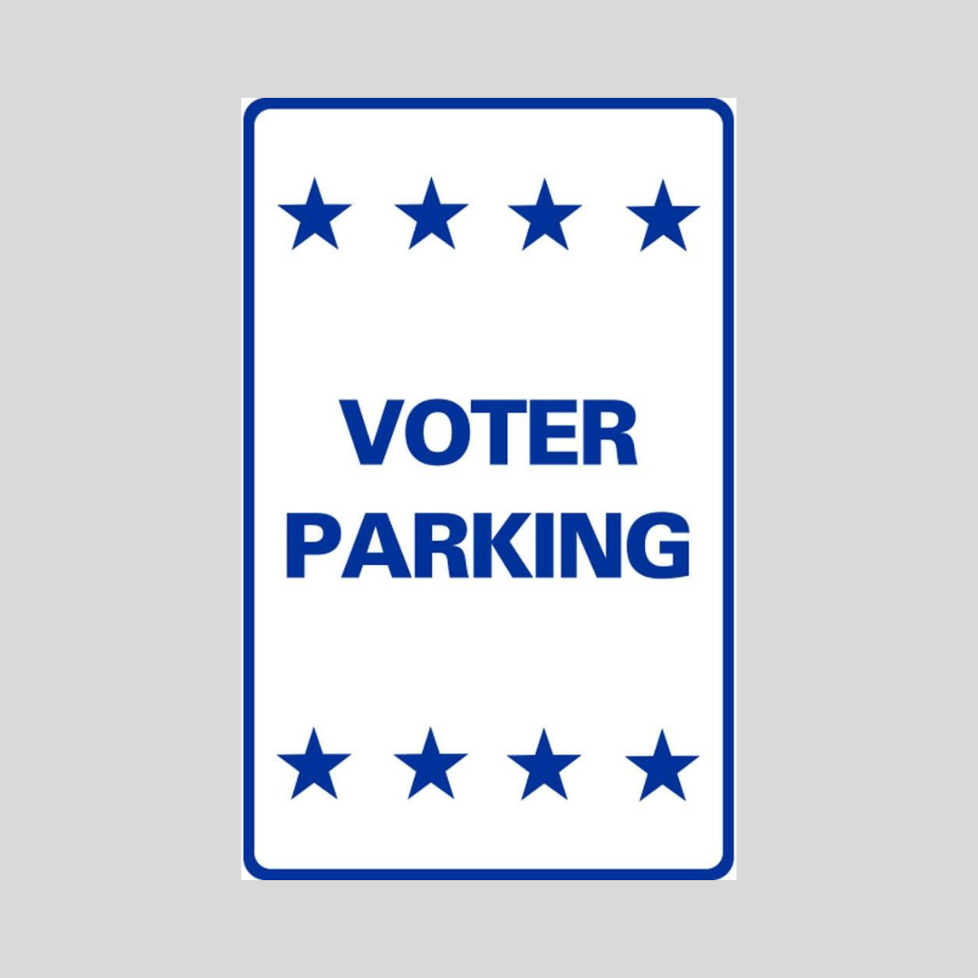 Estacionamiento para votantes SG-208C
