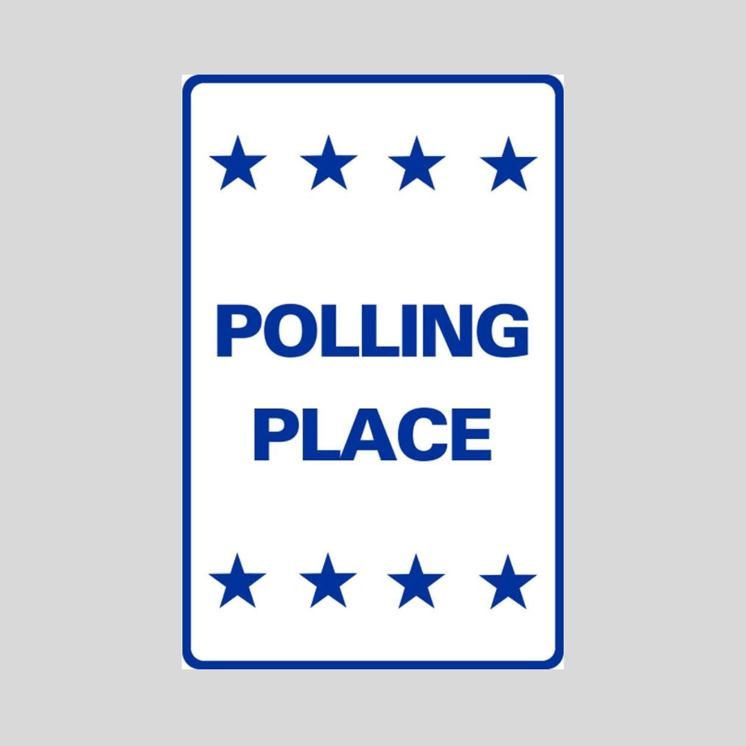 POLLING PLACE Medium A-Frame Sign (SG-213C)