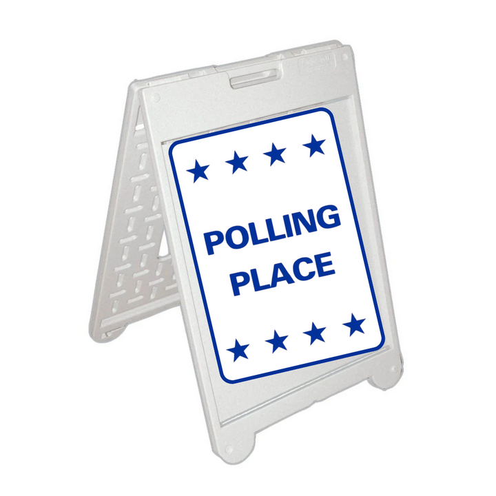 POLLING PLACE Medium A-Frame Sign (SG-213C)