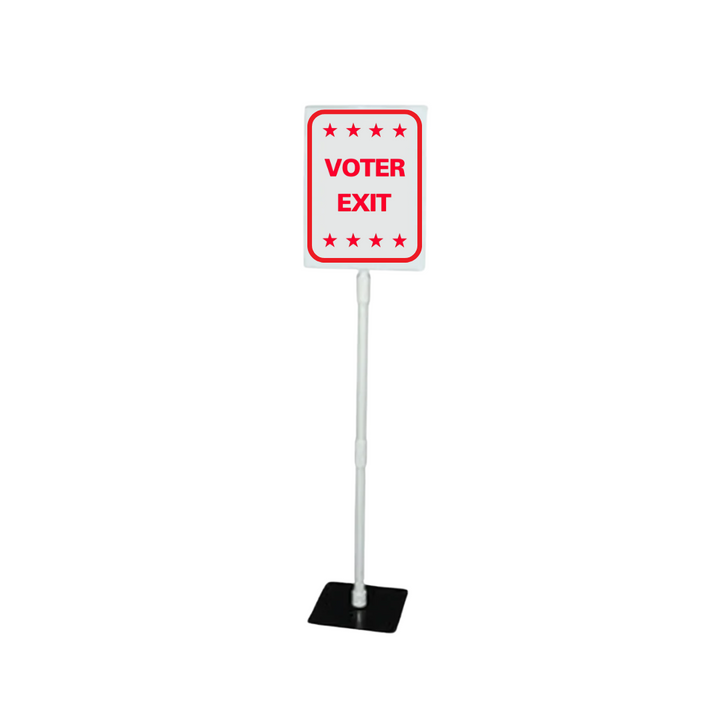 VOTER EXIT Tabletop Sign (SG-216J)