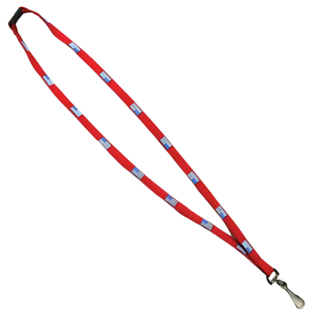 U.S.A. Flag Lanyard PS-974