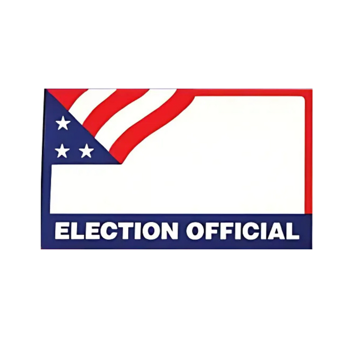 Election Official Name Badges (PS-1121)