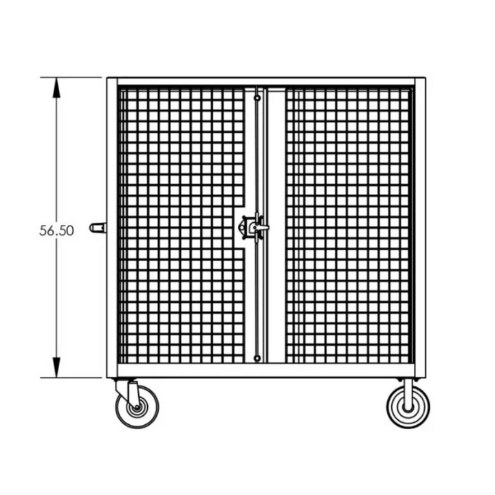 Large Steel Security Cart (CT-603066)