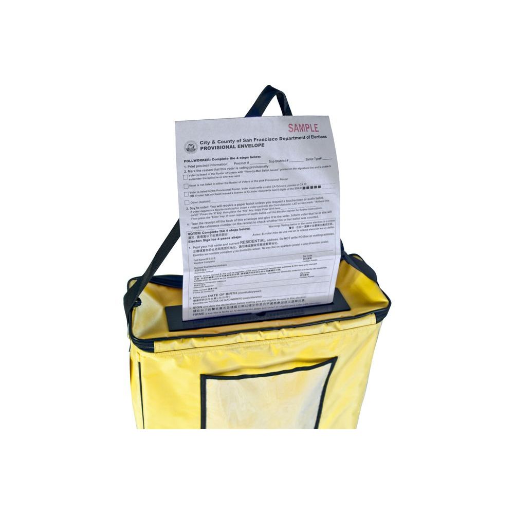 Self-Standing Ballot Bag by Tutto (BA-116Y)