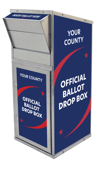 Ballot Drop with Collection Container
