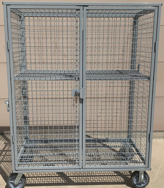 Large Steel Security Cart